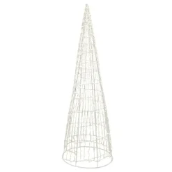 12′ Illuminated aluminium cone, 1200 lights