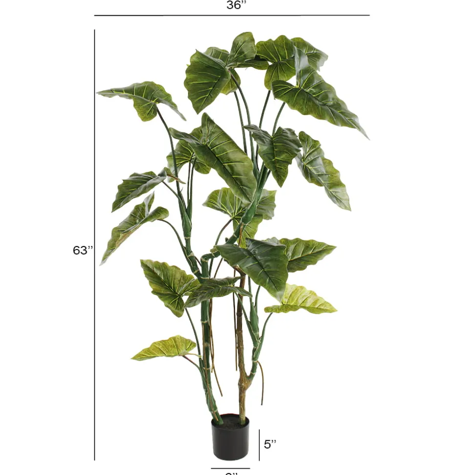 Anthurium artificiel, 63″