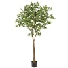 Arbre de ficus artificiel, 72″