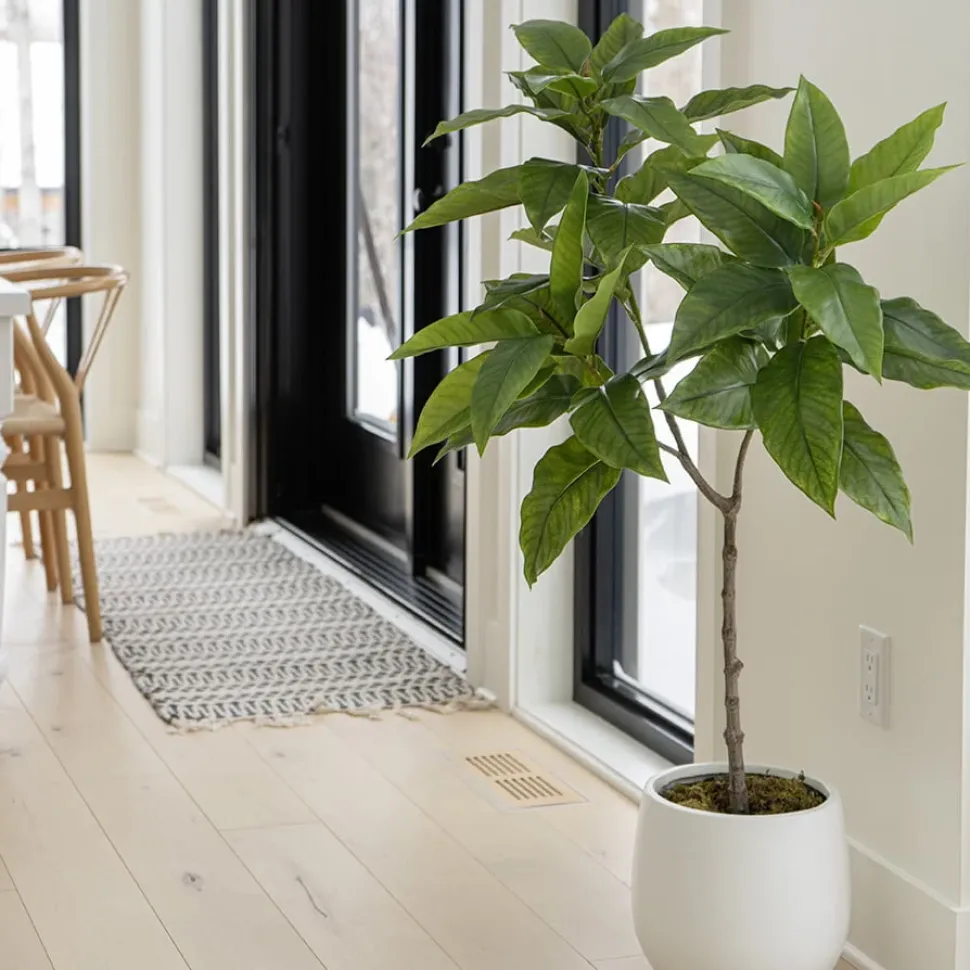 Arbre de magnolia vert artificiel, 51″