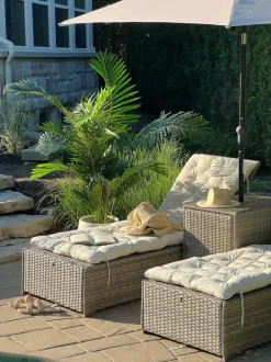 Areca artificial outdoor palm tree, 66"