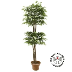 Artificial aralia ming handmade tree