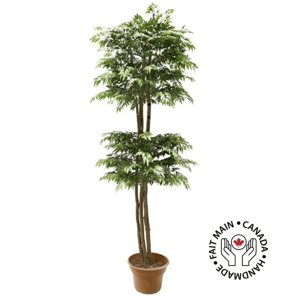Artificial aralia ming handmade tree