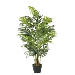 Artificial areca palm plant, 48″