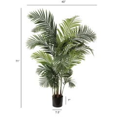 Artificial areca palm tree, 71