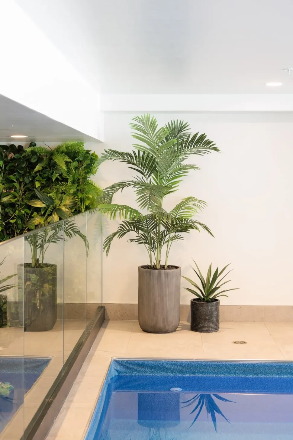 Artificial areca palm tree, 79"