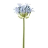 Artificial blue agapanthus, 27″