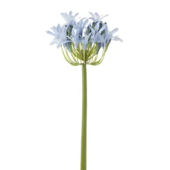 Artificial blue agapanthus, 27″