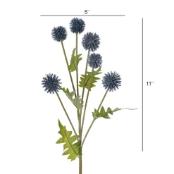 Artificial blue echinopsis, 25