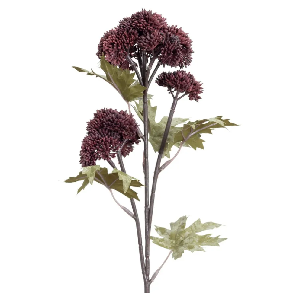 Artificial burgundy sedum, 28"