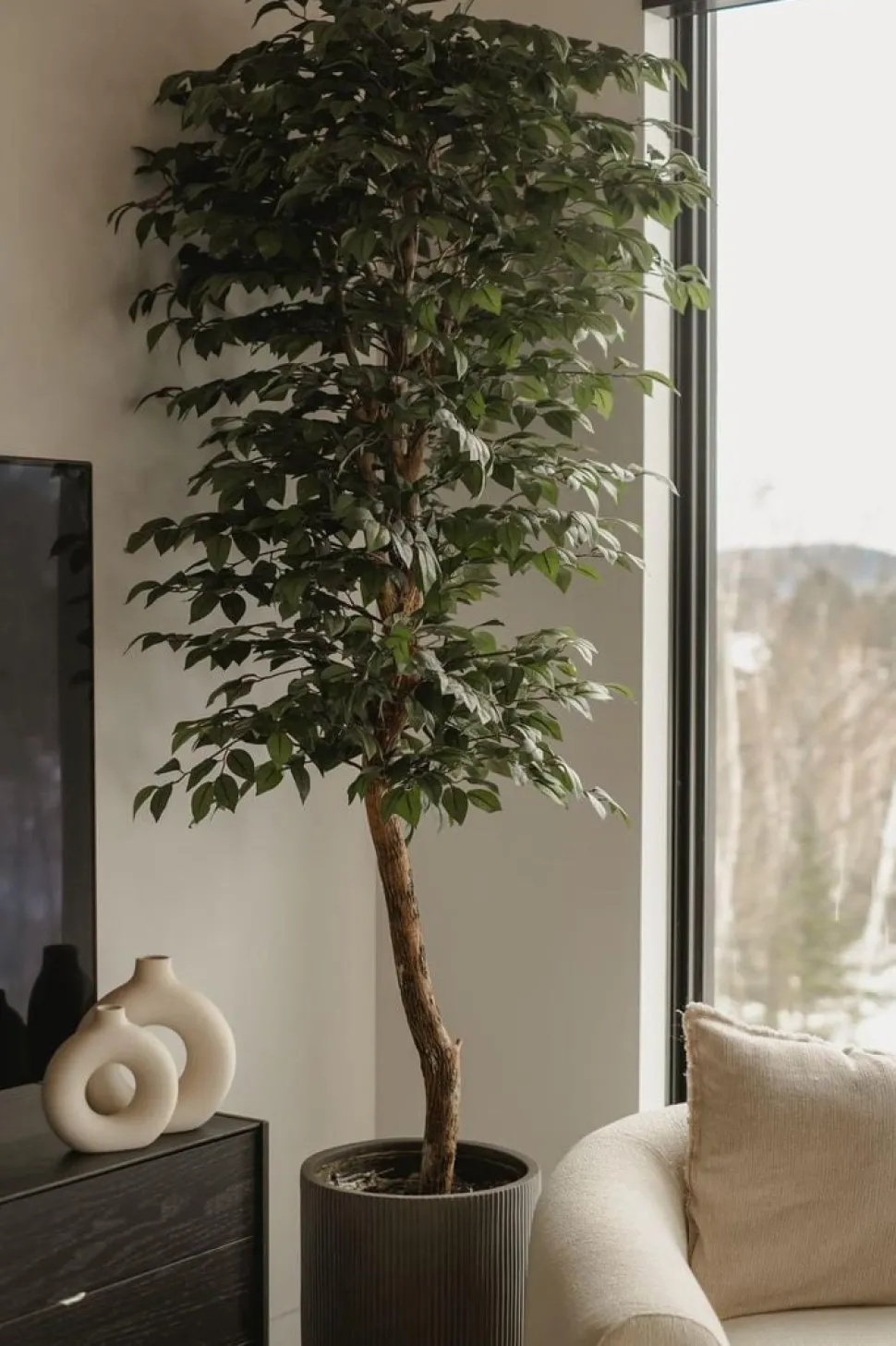 Artificial camellia indoor handmade tree