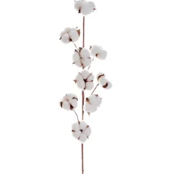 Artificial cotton stem, 29,5"