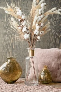 Artificial cotton stem, 29,5"