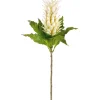 Artificial cream bromeliad flower, 30"