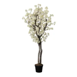 Artificial cream cherry blossom handmade tree