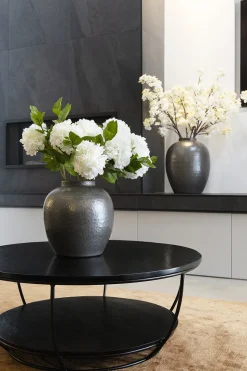 Artificial cream cherry blossom flower stem, 38