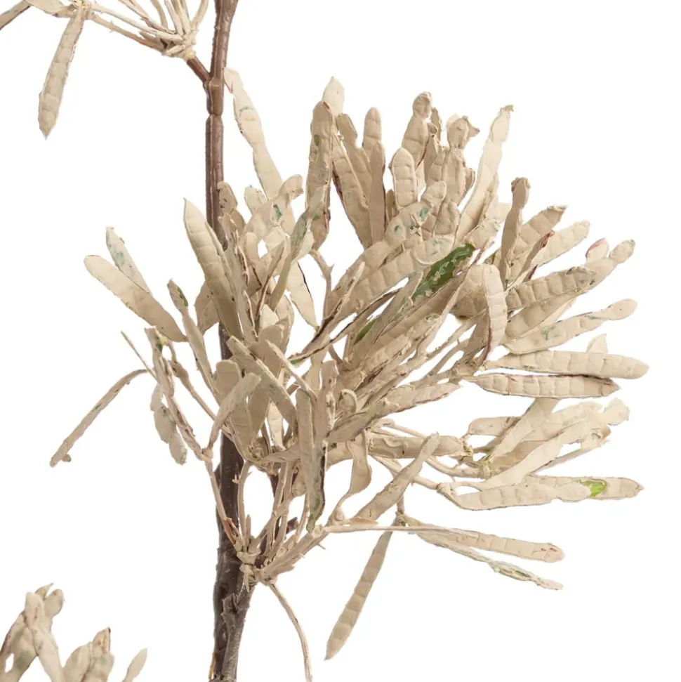 Artificial cream pine stem, 39,5"