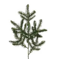 Artificial dark green spruce stem, 21″