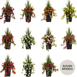 Artificial DIY outdoor planter kit