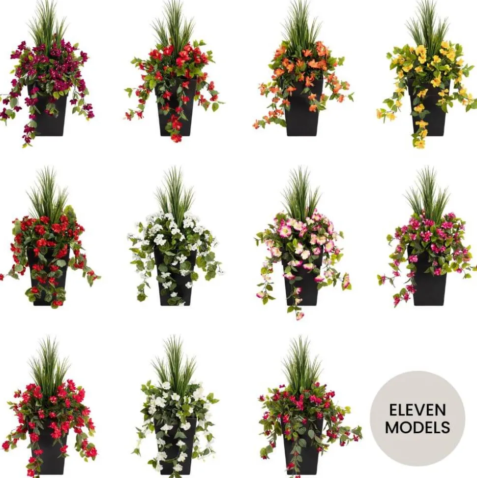 Artificial DIY outdoor planter kit