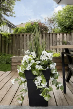 Artificial DIY outdoor planter kit