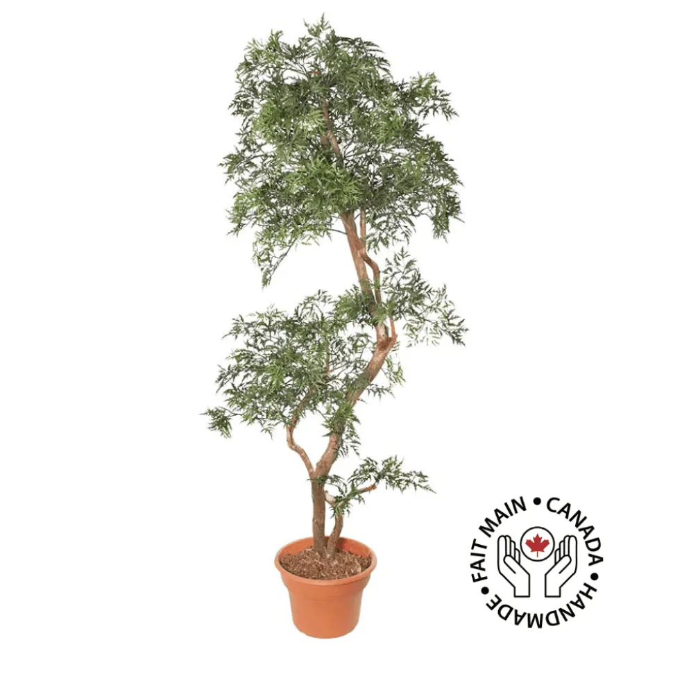 Artificial econo aralia ming indoor handmade tree