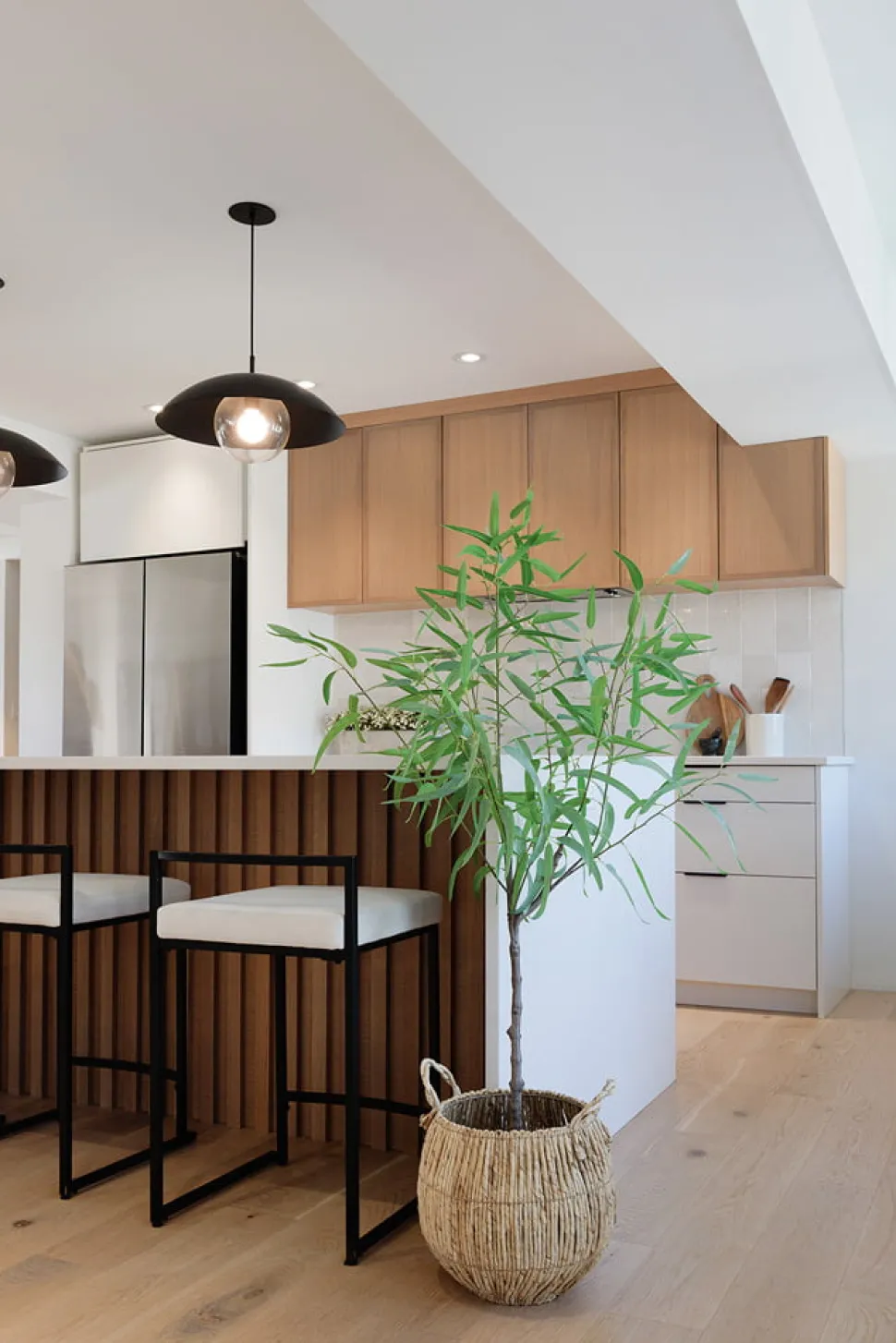 Artificial eucalyptus tree, 55"