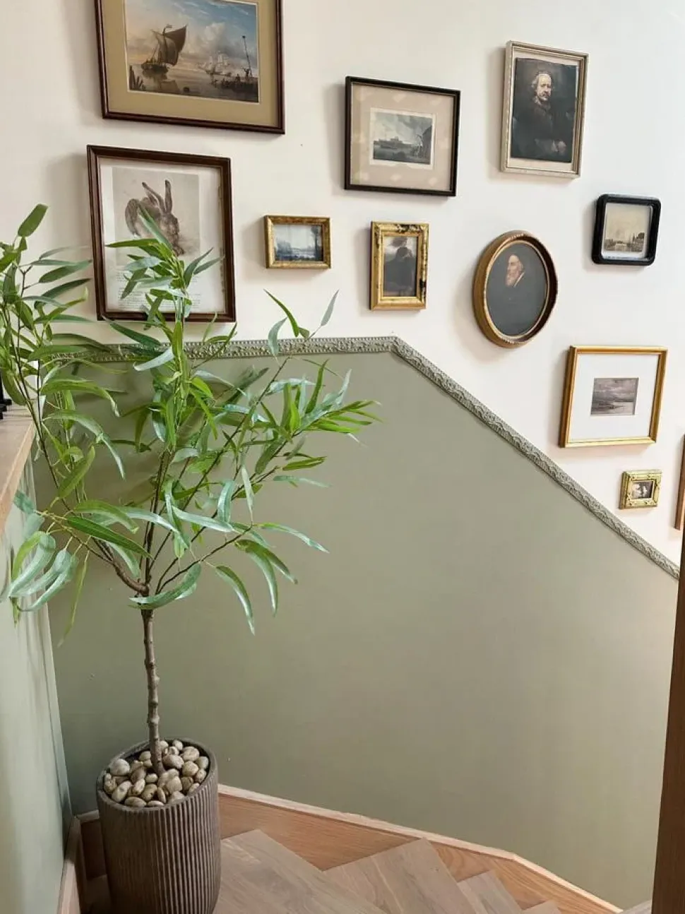 Artificial eucalyptus tree, 55"