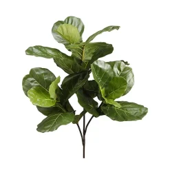 Artificial fiddle leaf fig branch, 41"