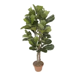 Artificial fiddle-leaf fig handmade tree