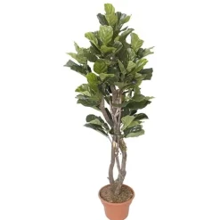 Artificial fiddle-leaf fig handmade tree