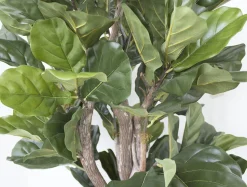 Artificial fiddle-leaf fig handmade tree