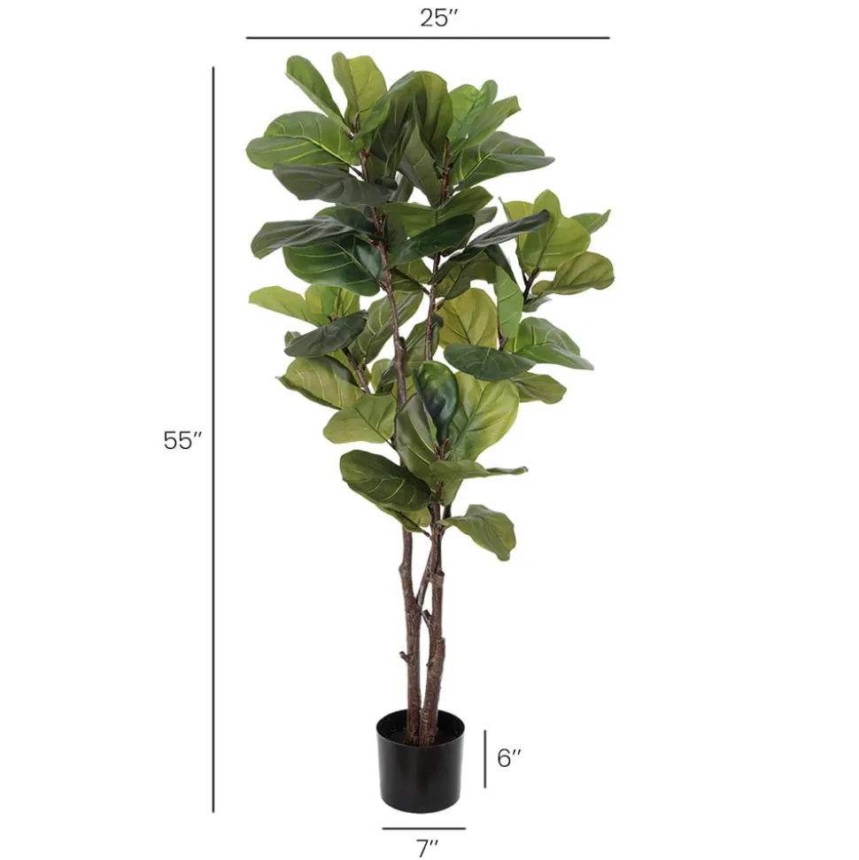 Artificial fig tree, 55"
