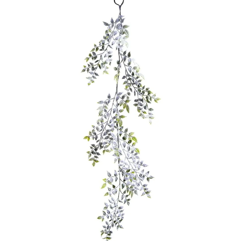 Artificial flocked ficus vine, 36"