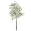 Artificial flocked pine branch, 32"