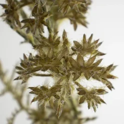 Artificial flocked seeded branch, 37″