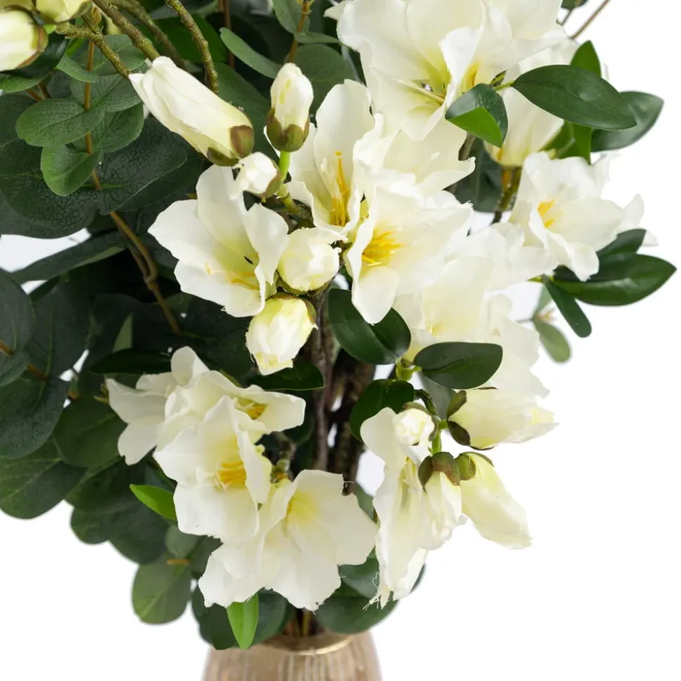 Artificial floor flower arrangement