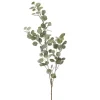 Artificial frosted eucalyptus stem, 47"