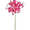 Artificial fuchsia nerine lily, 24″