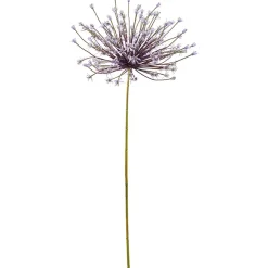 Artificial giant purple allium flower, 49"