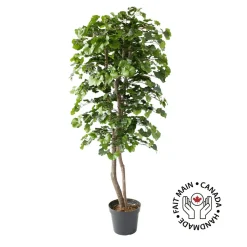 Artificial ginkgo indoor handmade tree