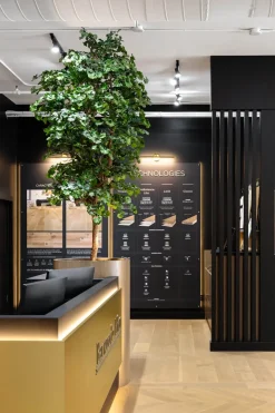 Artificial ginkgo indoor handmade tree