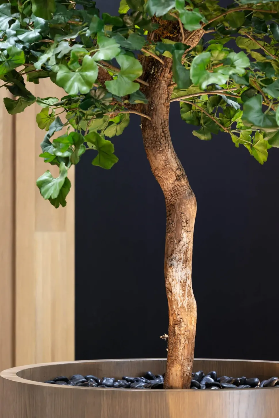 Artificial ginkgo indoor handmade tree