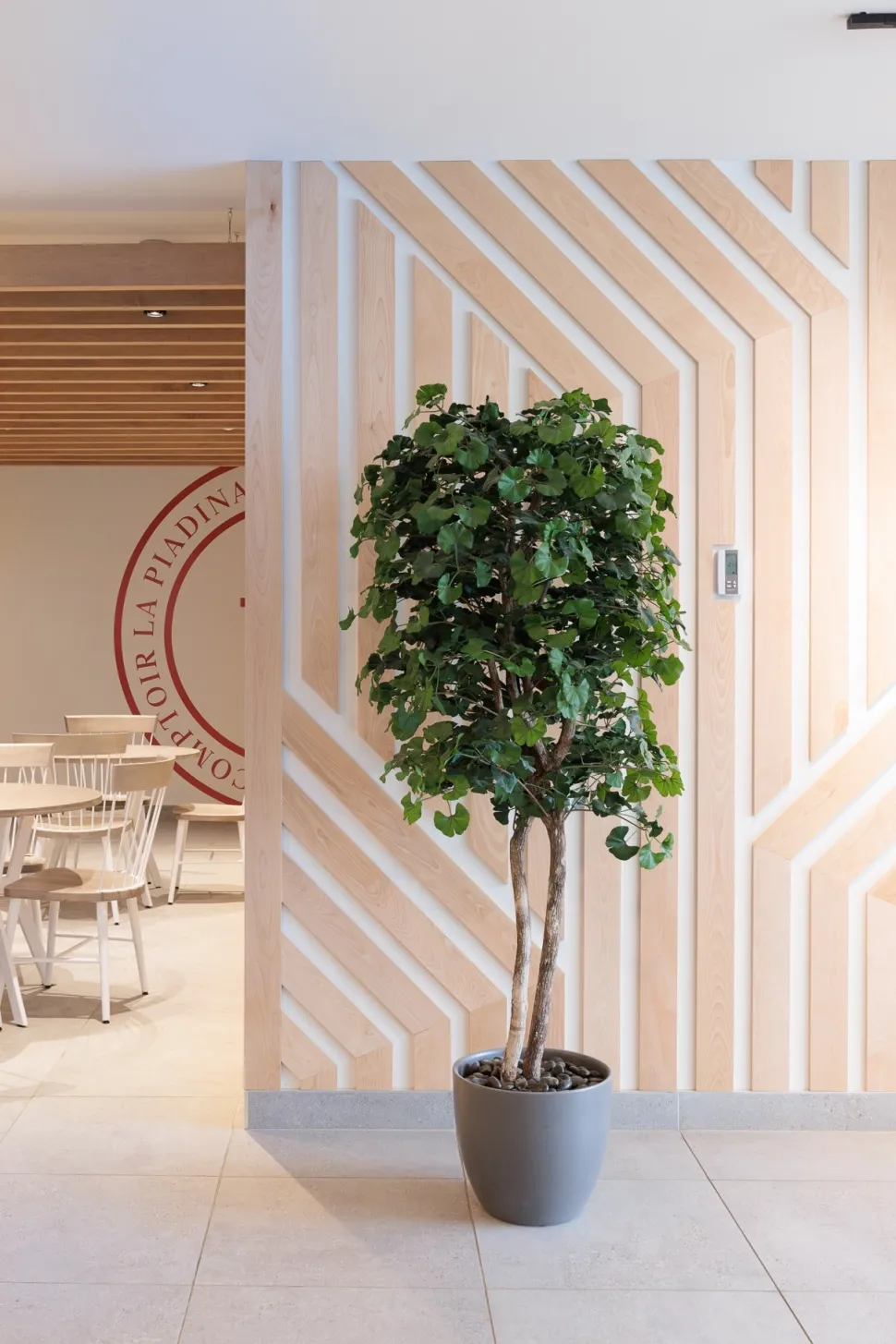 Artificial ginkgo indoor handmade tree