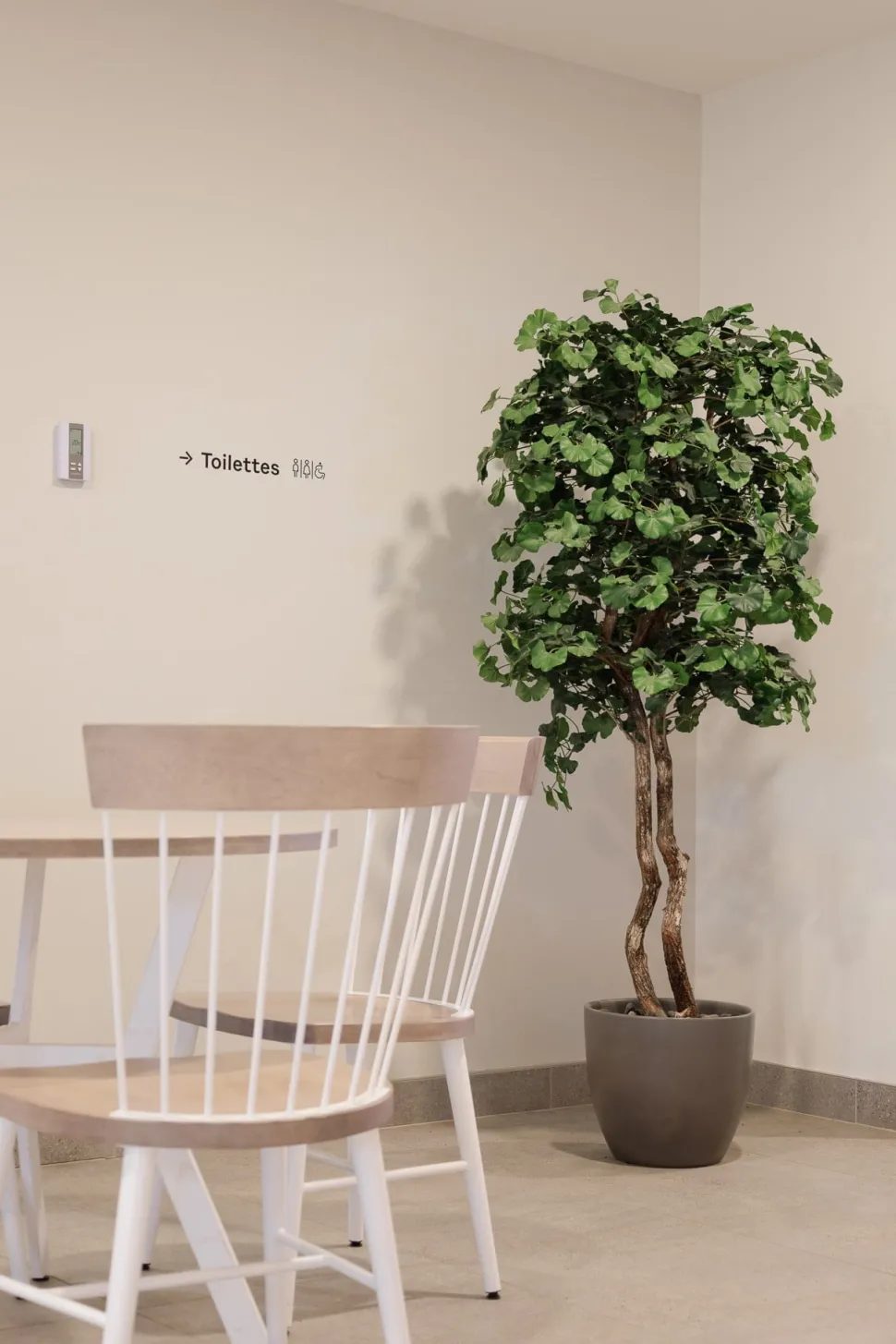 Artificial ginkgo indoor handmade tree