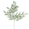 Artificial glittery sage green laurel, 23"
