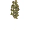 Artificial green and pink vanda orchid flower, 32″