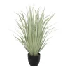 Artificial green and white grass, 36″