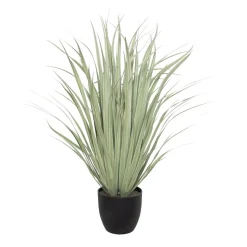 Artificial green and white grass, 36″