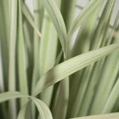 Artificial green and white grass, 36″